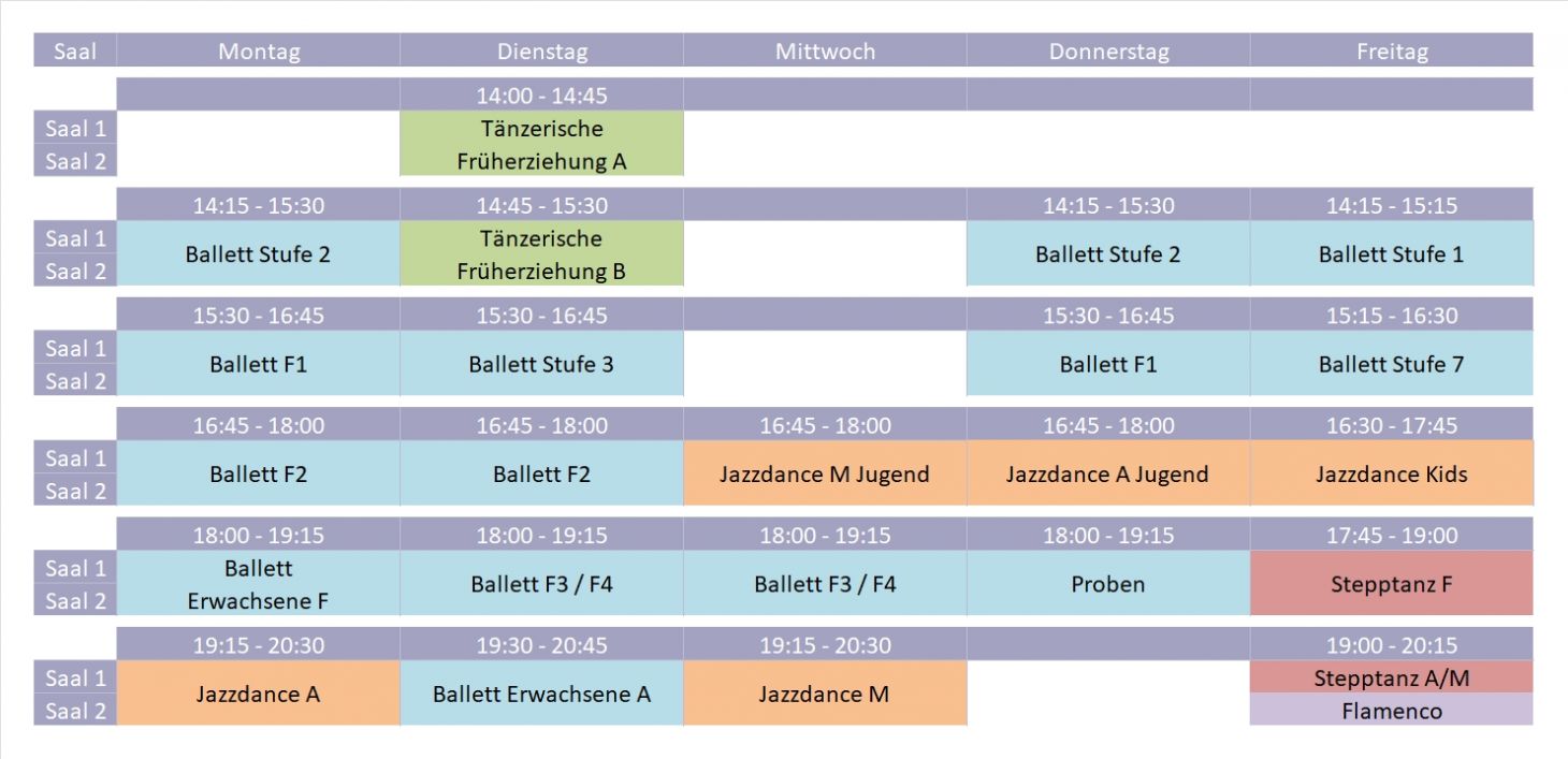 Kursplan 2025  /  1. Halbjahr